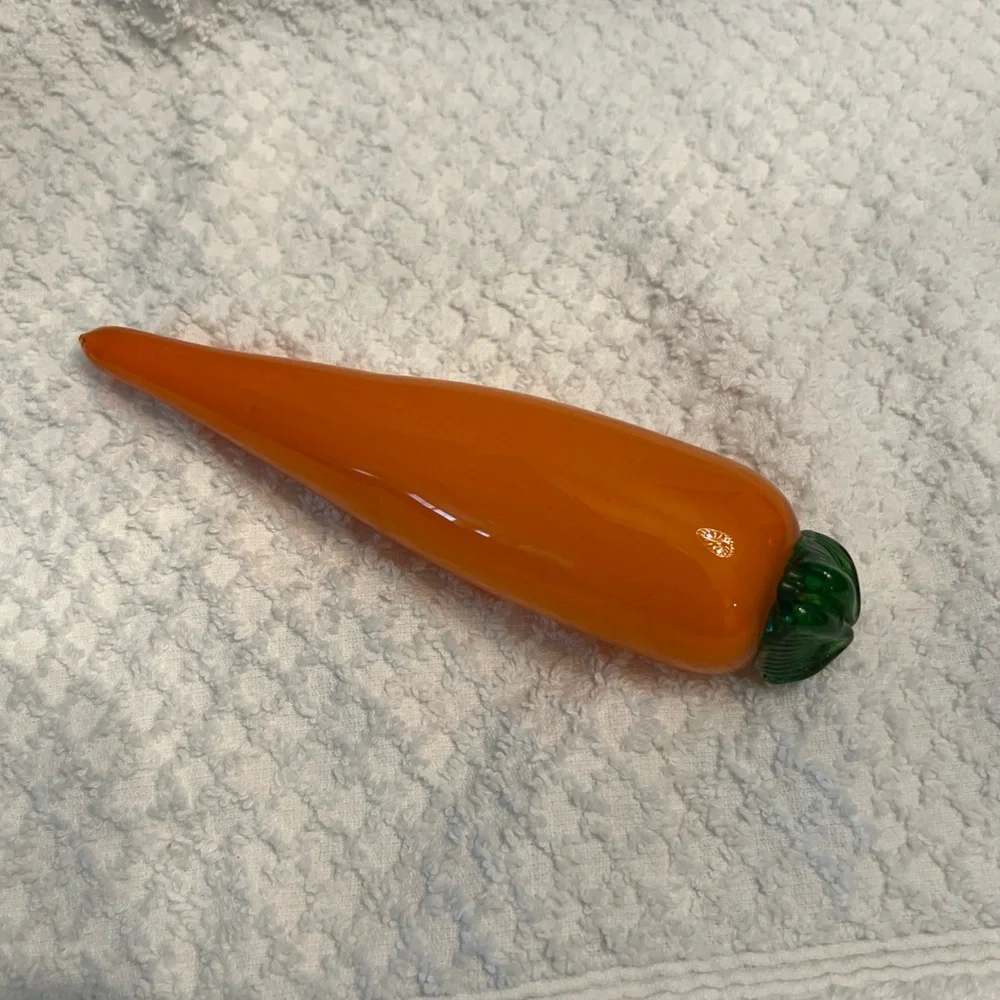 - Vintage Murano style glass vegetables set of 4 - Picture 9 of 10